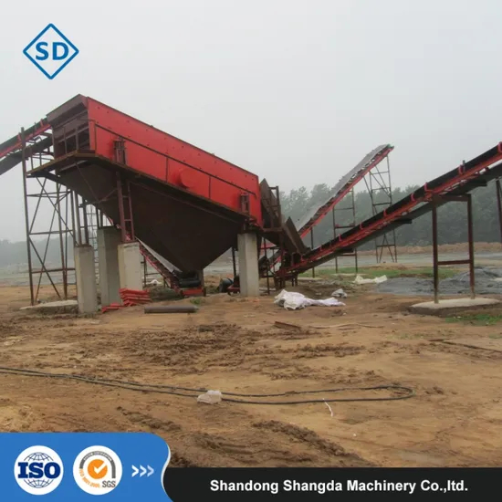 Écran vibrant à haute efficacité pour production de sable de silice écrasée