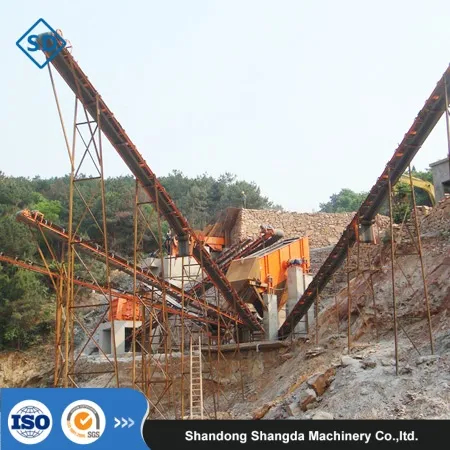 Écran vibrant de grande capacité à bas prix pour la pierre, le sable, l'exportation d'extraction vers l'Afrique, l'Amérique du Sud, l'Europe