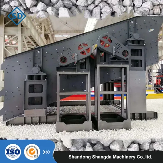 Écran vibrant elliptique industriel pour l'exploitation minière et la carrière - Capacité à haute efficacité 200 T / H